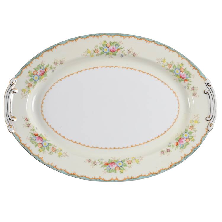 KON47 16" Oval Serving Platter