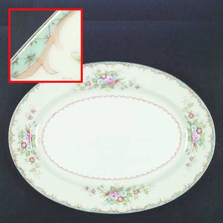 KON47 12" Oval Serving Platter