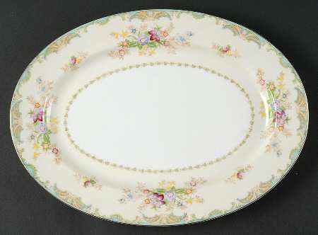 KON50 12" Oval Serving Platter