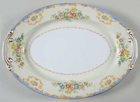 KON52 12" Oval Serving Platter
