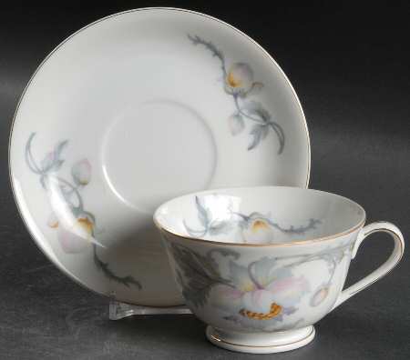Monmouth Footed Cup & Saucer Set
