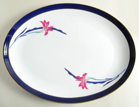 Lily 16" Oval Serving Platter