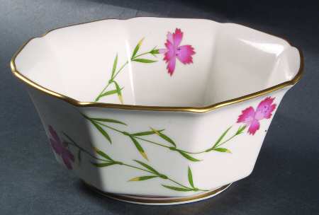 Sweet William 7" Octagonal Vegetable Bowl