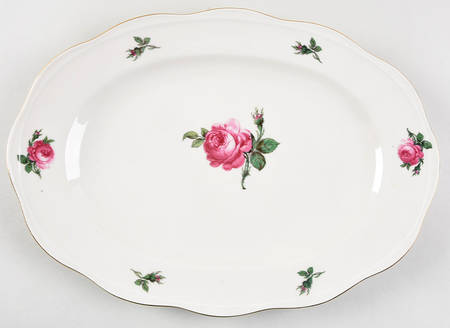 0643 13" Oval Serving Platter