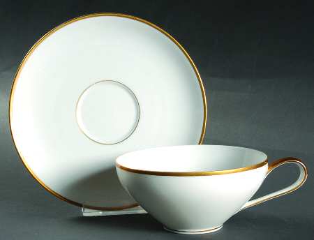 201 Flat Cup & Saucer Set