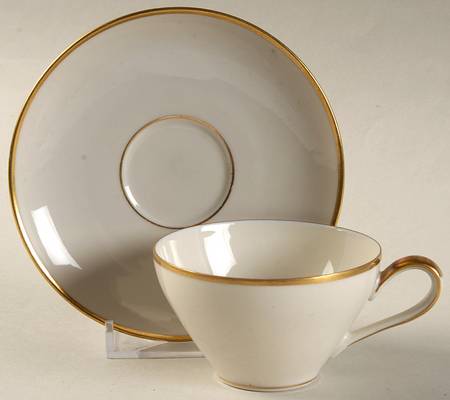 201 Flat Demitasse Cup & Saucer Set
