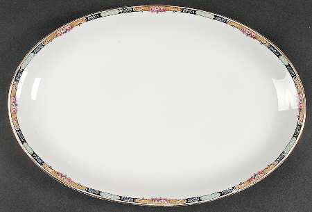 27044-4576 14" Oval Serving Platter