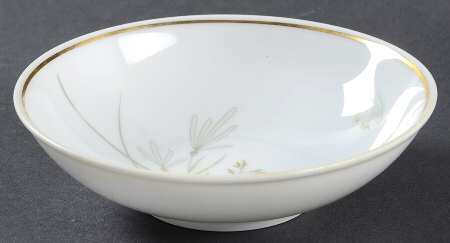606 (White, Gold Trim) Fruit/Dessert (Sauce) Bowl