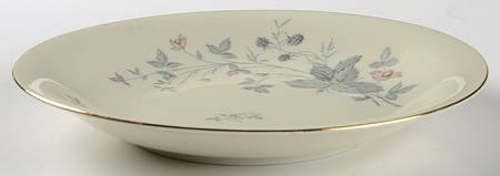 629 (Cream Background) Coupe Soup Bowl