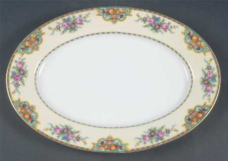 Beverly 12" Oval Serving Platter by KPM