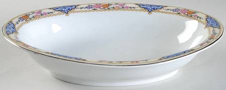 KPM7 10" Oval Vegetable Bowl