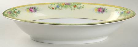 Normandy 10" Oval Vegetable Bowl