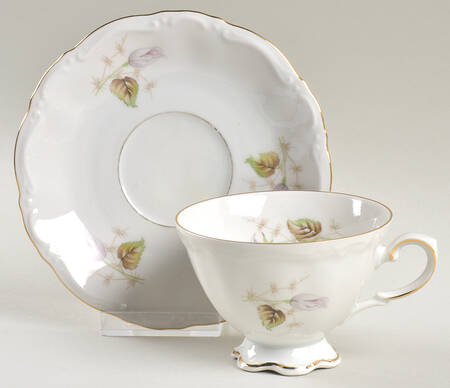 Celia Footed Cup & Saucer Set