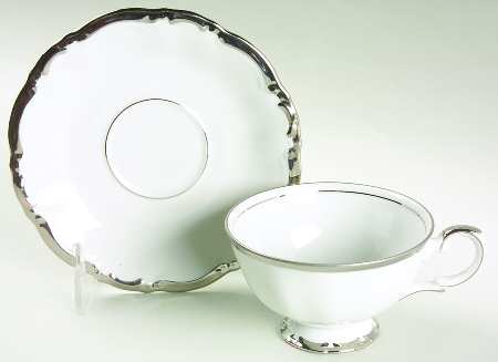 Countess Footed Cup & Saucer Set