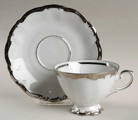 Countess Footed Cup & Saucer Set
