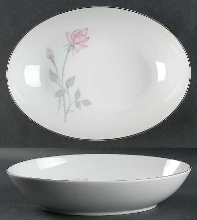 Forever Yours 10" Oval Vegetable Bowl