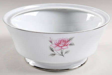Majestic Rose Round Vegetable No Lid
