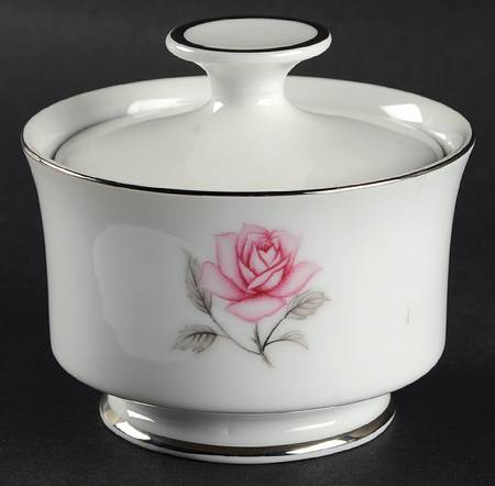 Majestic Rose Sugar Bowl & Lid