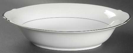 Petite Fleurs 10" Oval Vegetable Bowl