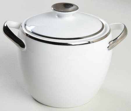 Wedding Band Sugar Bowl & Lid