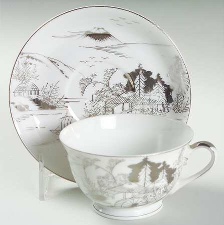 KUT6 Footed Cup & Saucer Set