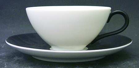 Horizon Flat Cup & Saucer Set