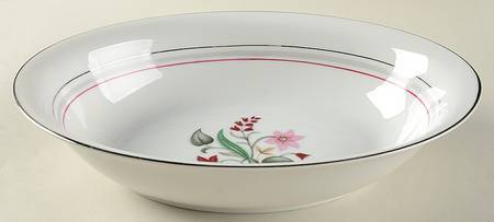 Bouquet 10" Oval Vegetable Bowl