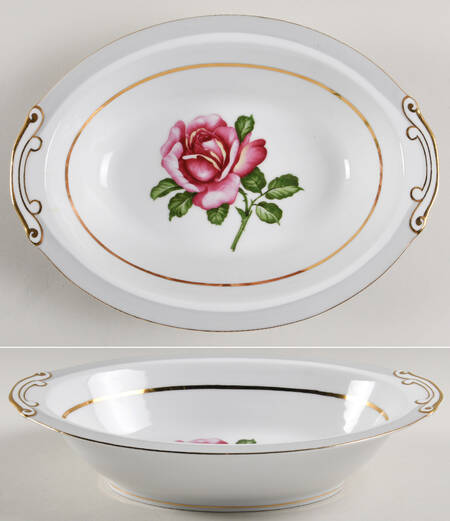 Carmen 10" Oval Vegetable Bowl