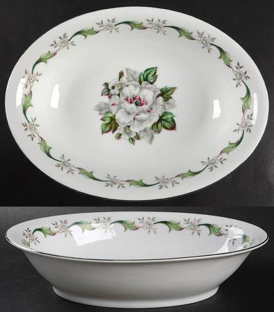 Colombia 10" Oval Vegetable Bowl