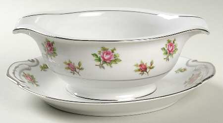 Dorchester Gravy Boat with Attached Underplate
