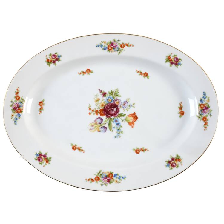 Dresden 14" Oval Serving Platter