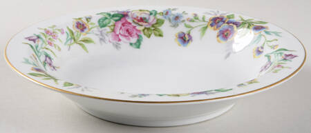 Flora Rim Soup Bowl by Kyoto