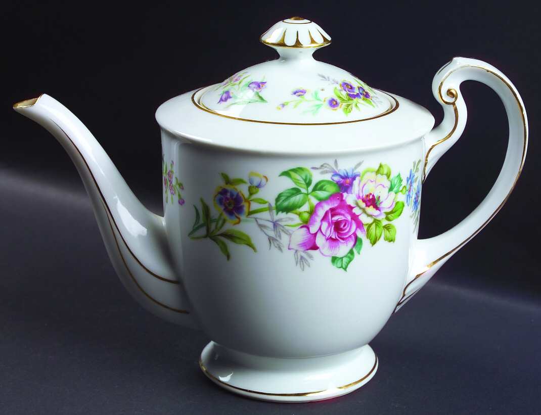 Flora Teapot & Lid