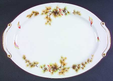 Forest 16" Oval Serving Platter