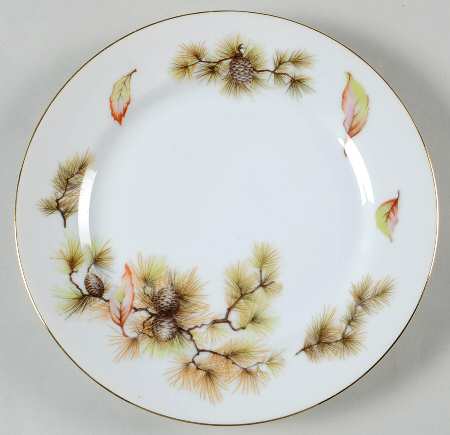 Forest Salad Plate