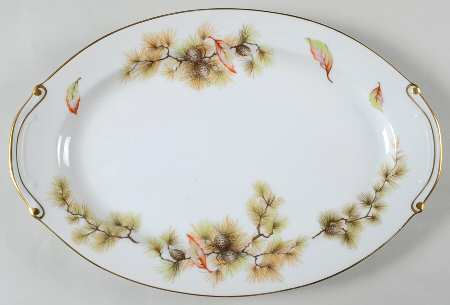Forest 12" Oval Serving Platter