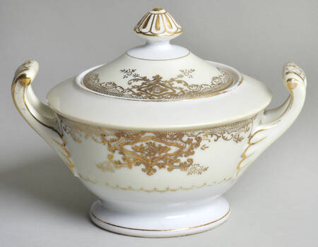 Goldana Sugar Bowl & Lid