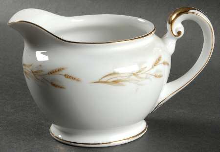 Gold Wheat Creamer