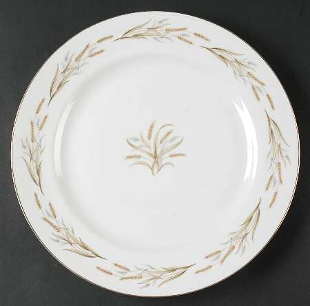 Gold Wheat 12" Chop Plate (Round Platter)