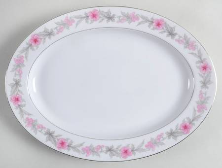 Joanne 14" Oval Serving Platter