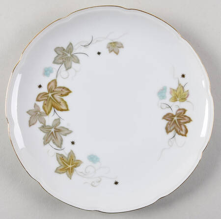 Maple Leaf Salad Plate