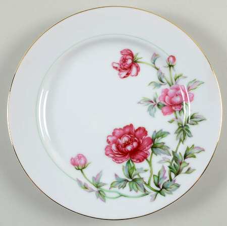 Peony Salad Plate