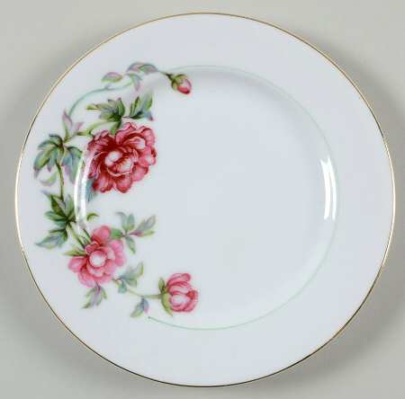 Peony Bread & Butter Plate