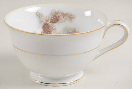 Pine Cone Footed Cup
