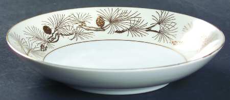 Pine Gold Fruit/Dessert (Sauce) Bowl
