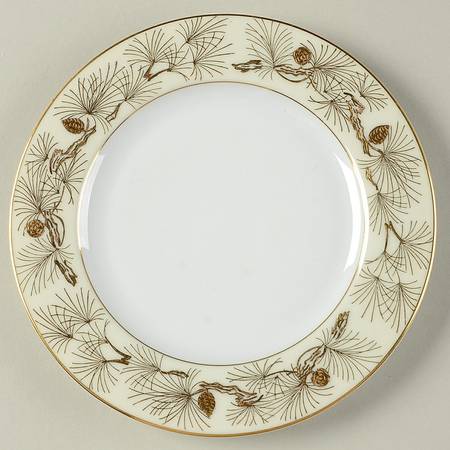 Pine Gold Bread & Butter Plate