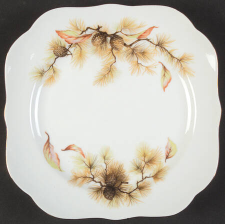 Pines Square Salad Plate