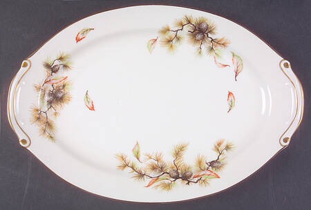 Pines 14" Oval Serving Platter