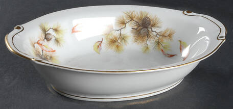 Pines 10" Oval Vegetable Bowl