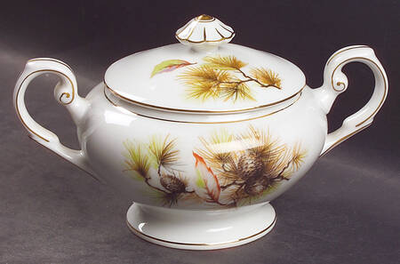Pines Sugar Bowl & Lid